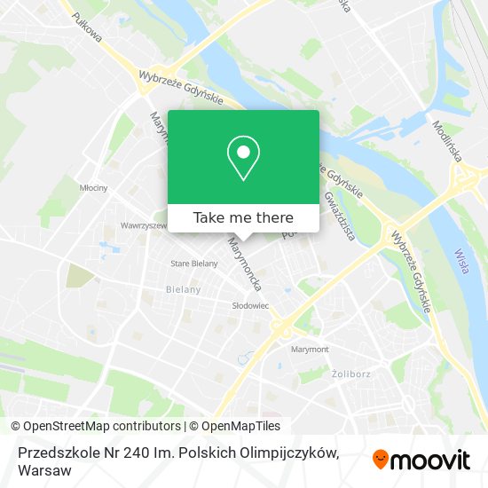 Przedszkole Nr 240 Im. Polskich Olimpijczyków map