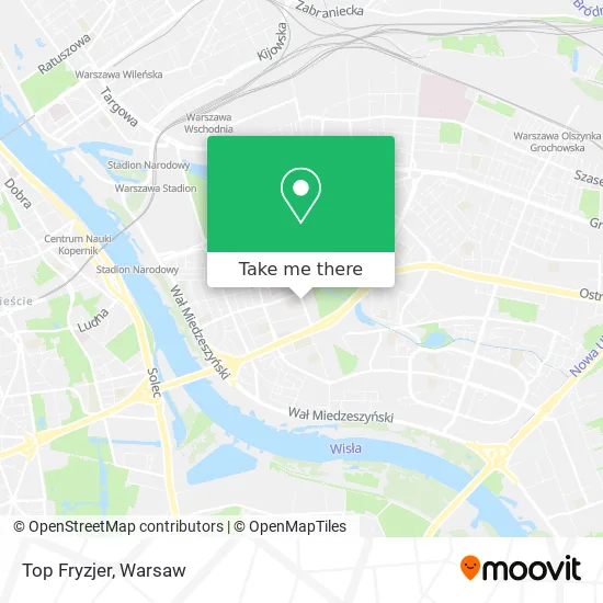 Карта Top Fryzjer