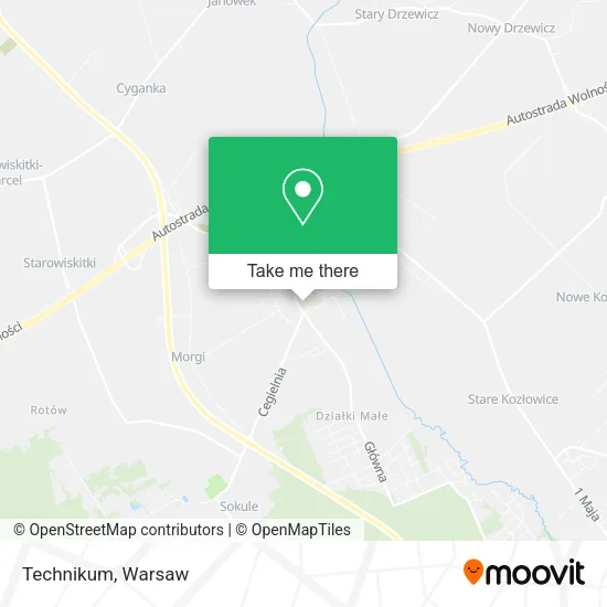 Technikum map