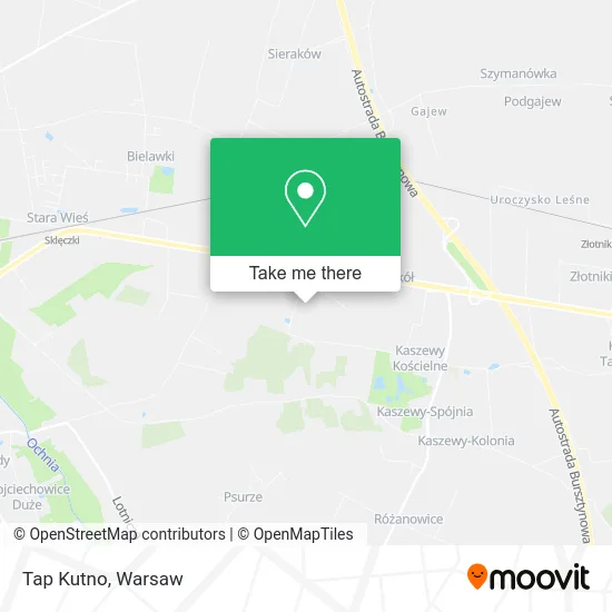 Карта Tap Kutno