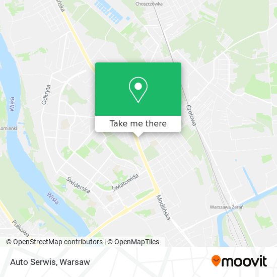 Auto Serwis map