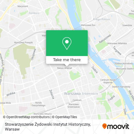 Stowarzyszenie Żydowski Instytut Historyczny map