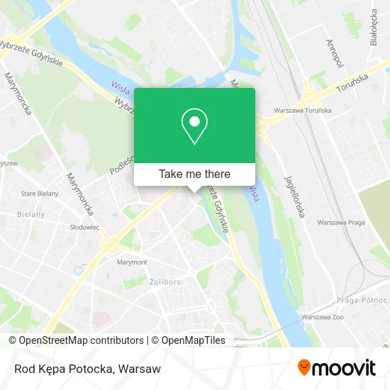 Карта Rod Kępa Potocka