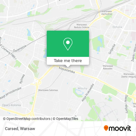 Карта Carsed