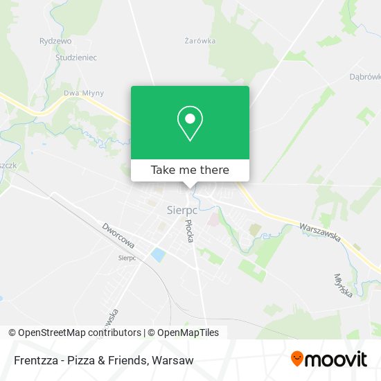 Frentzza - Pizza & Friends map