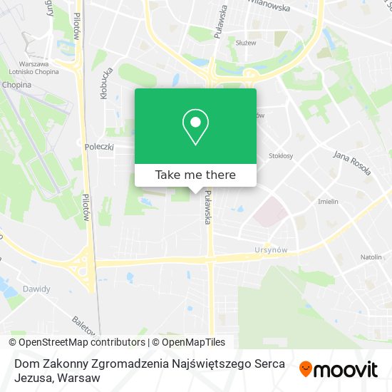 Dom Zakonny Zgromadzenia Najświętszego Serca Jezusa map