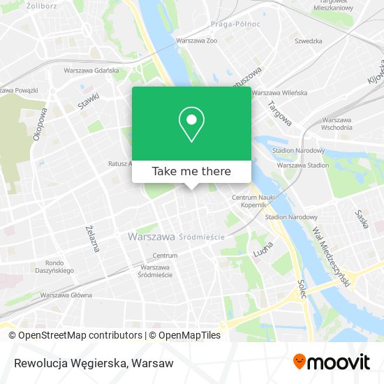 Rewolucja Węgierska map