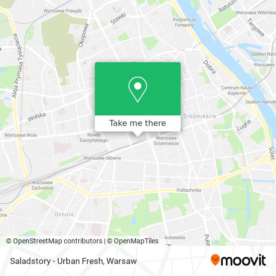 Saladstory - Urban Fresh map