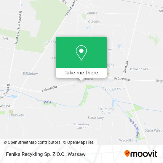 Feniks Recykling Sp. Z O.O. map