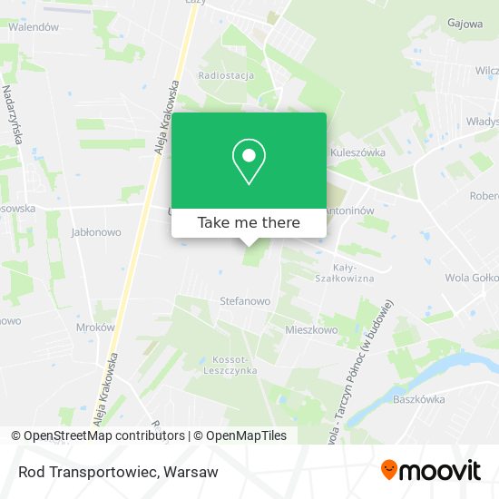 Rod Transportowiec map