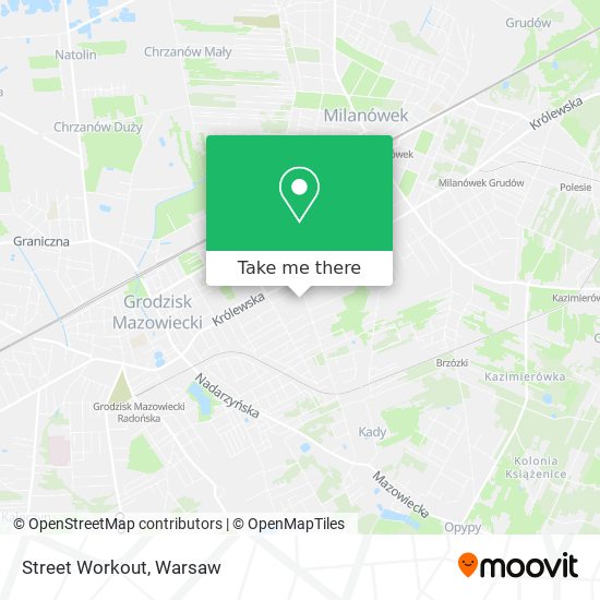 Street Workout map