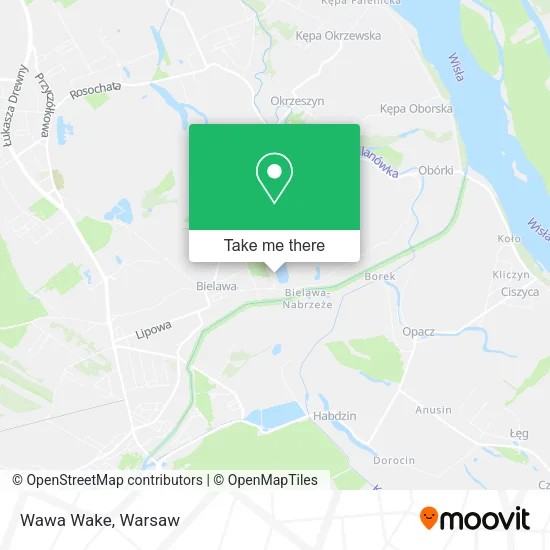 Wawa Wake map