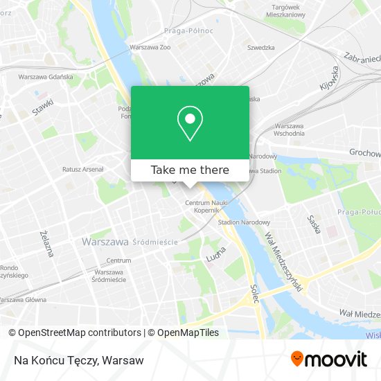 Na Końcu Tęczy map