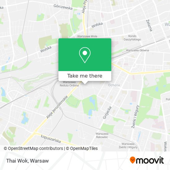 Thai Wok map