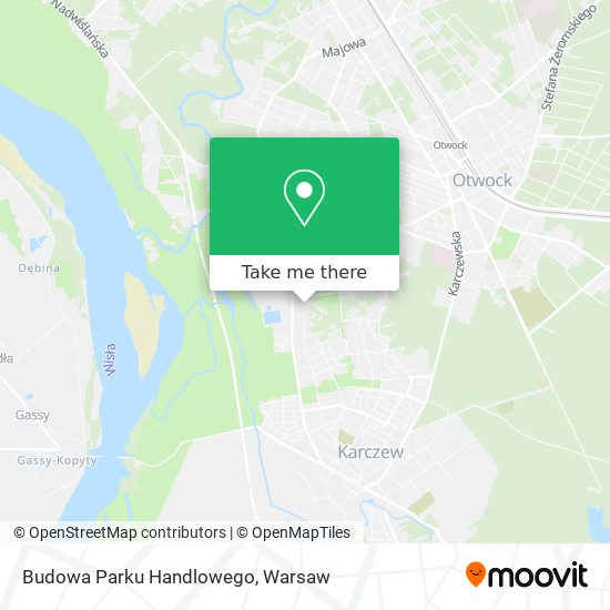 Budowa Parku Handlowego map