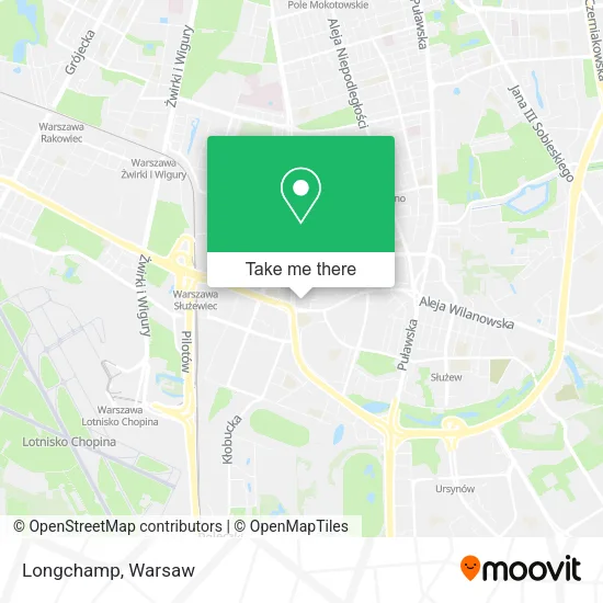 Longchamp map