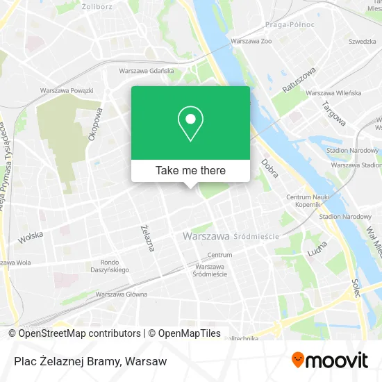 Plac Żelaznej Bramy map