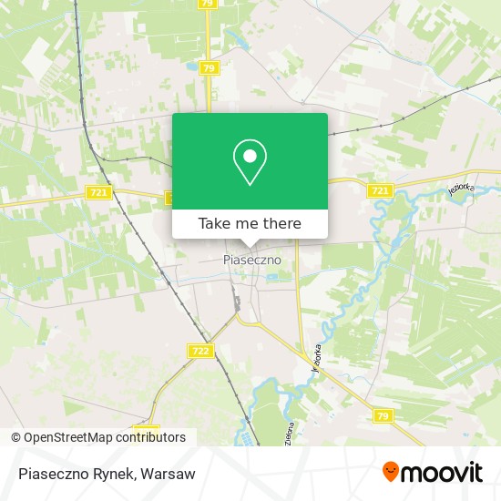 Piaseczno Rynek map