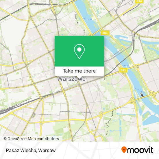 Pasaż Wiecha map