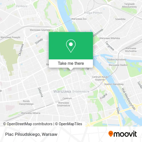 Plac Piłsudskiego map