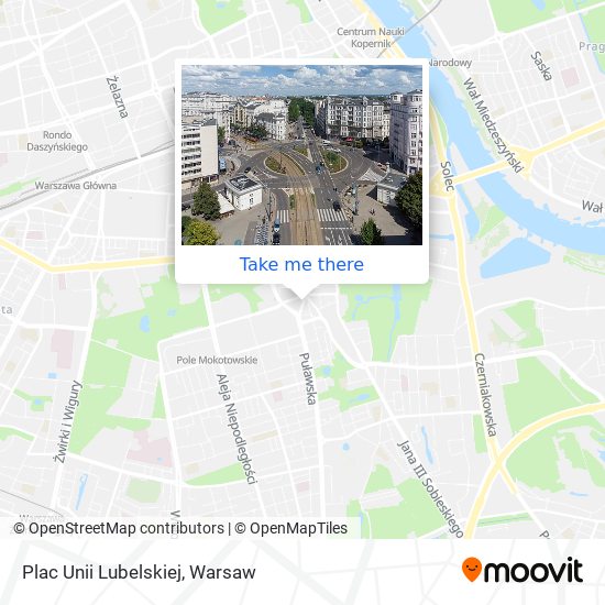 Plac Unii Lubelskiej map