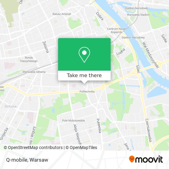 Q-mobile map