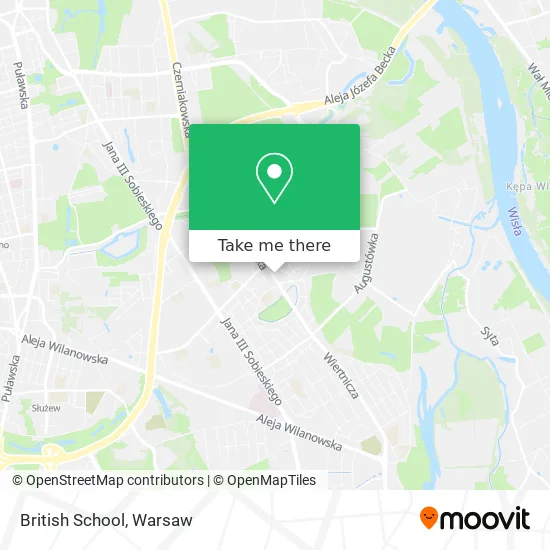 Карта British School