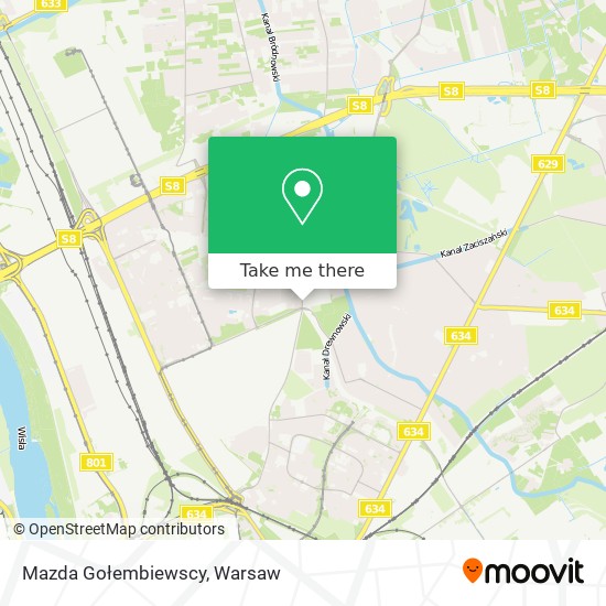 Mazda Gołembiewscy map