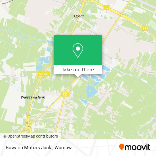 Bawaria Motors Janki map