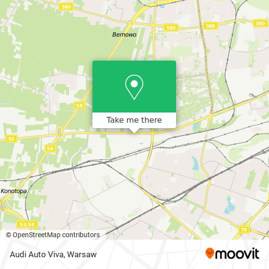 Audi Auto Viva map