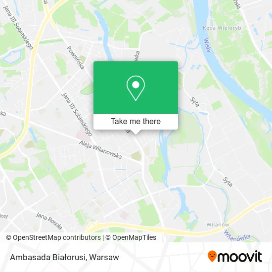 Ambasada Białorusi map