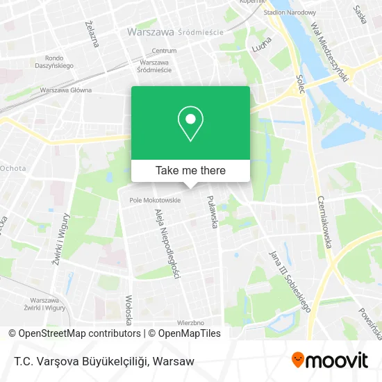 T.C. Varşova Büyükelçiliği map