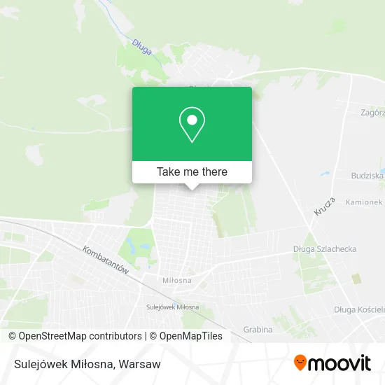 Карта Sulejówek Miłosna