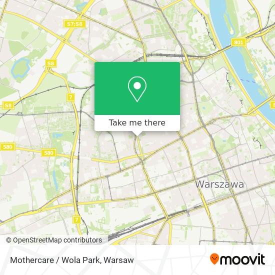 Mothercare / Wola Park map