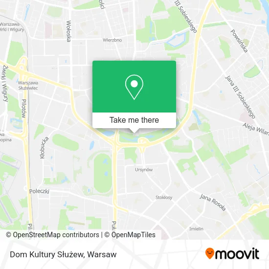 Карта Dom Kultury Służew
