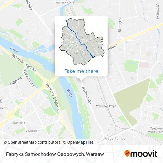 Карта Fabryka Samochodów Osobowych