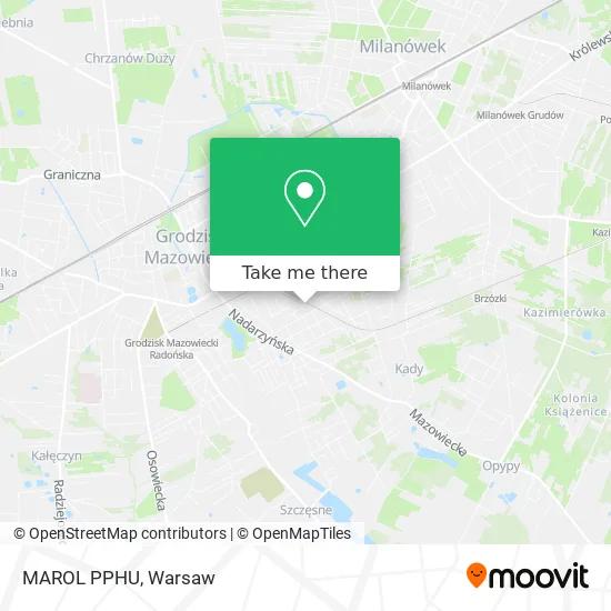 Карта MAROL PPHU