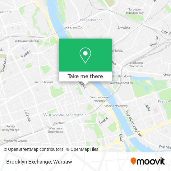 Brooklyn Exchange map