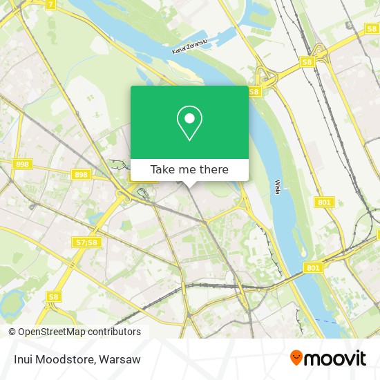 Inui Moodstore map