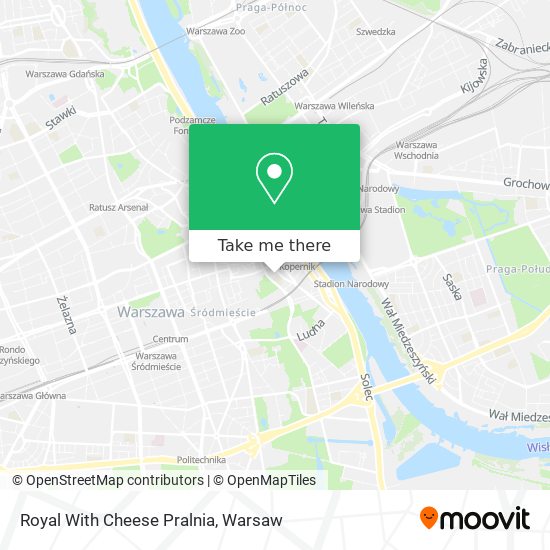 Royal With Cheese Pralnia map