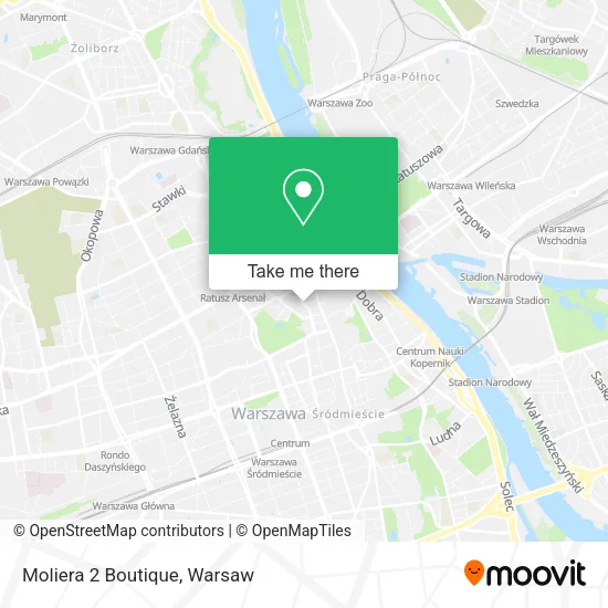 Moliera 2 Boutique map