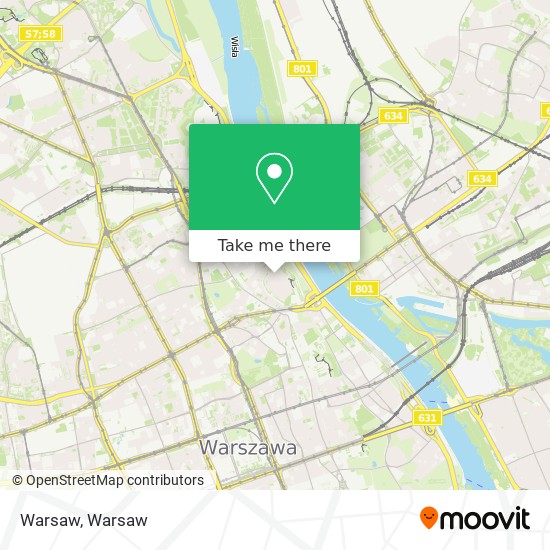 Warsaw map