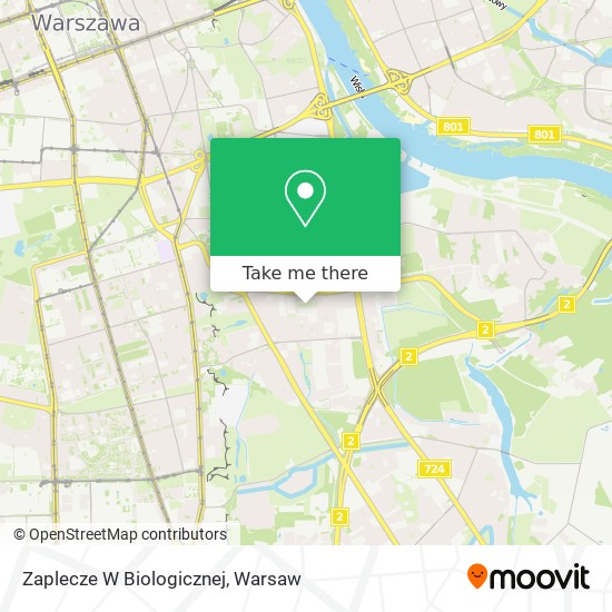 Zaplecze W Biologicznej map