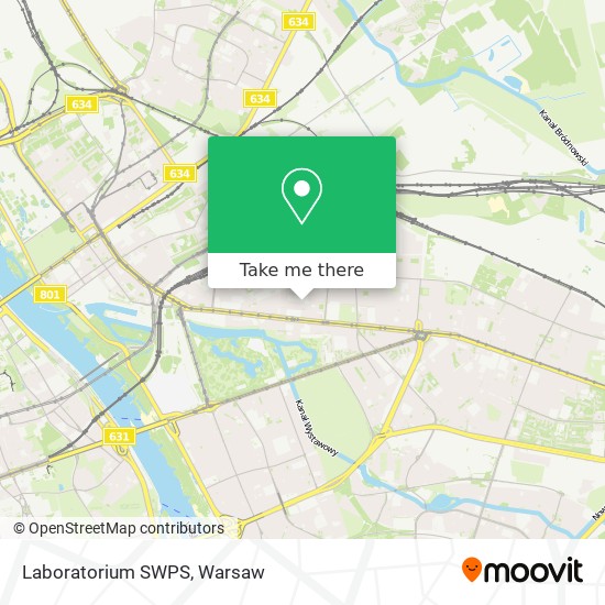 Laboratorium SWPS map