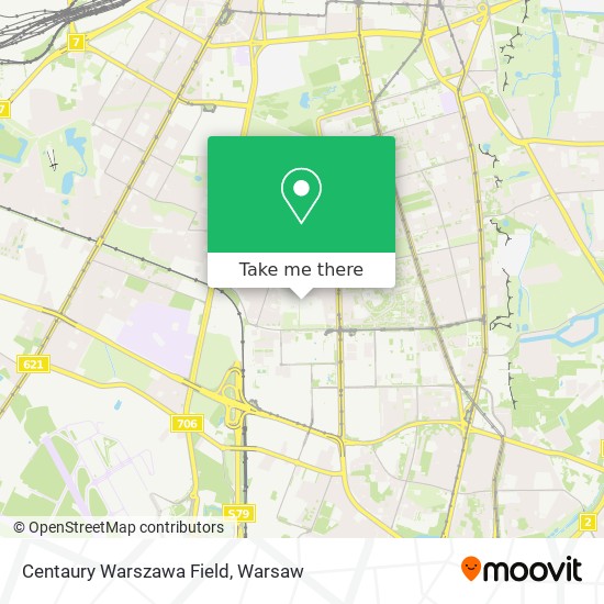 Centaury Warszawa Field map