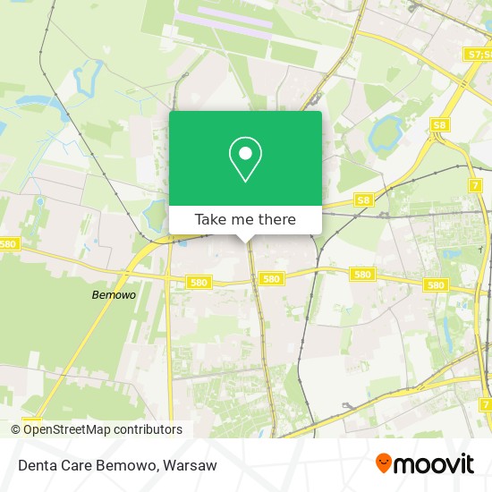 Denta Care Bemowo map