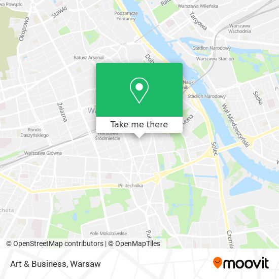 Art & Business map