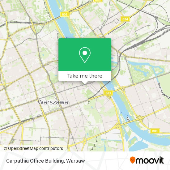 Carpathia Office Building map