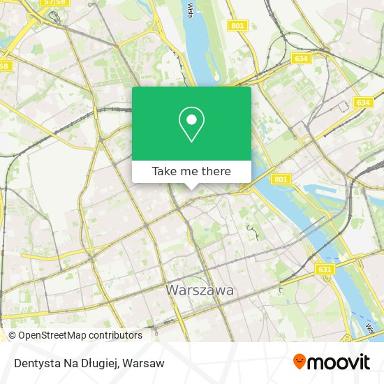 Dentysta Na Długiej map