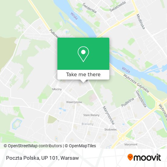 Карта Poczta Polska, UP 101